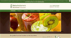 Desktop Screenshot of praxis-blumenthal.de